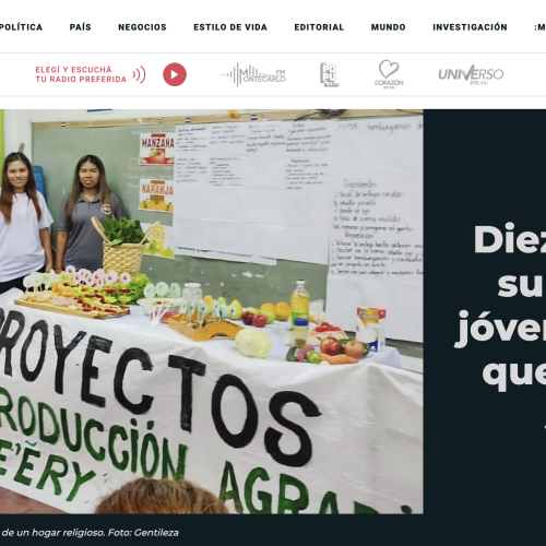 Historias de superación: jóvenes indígenas en Asunción